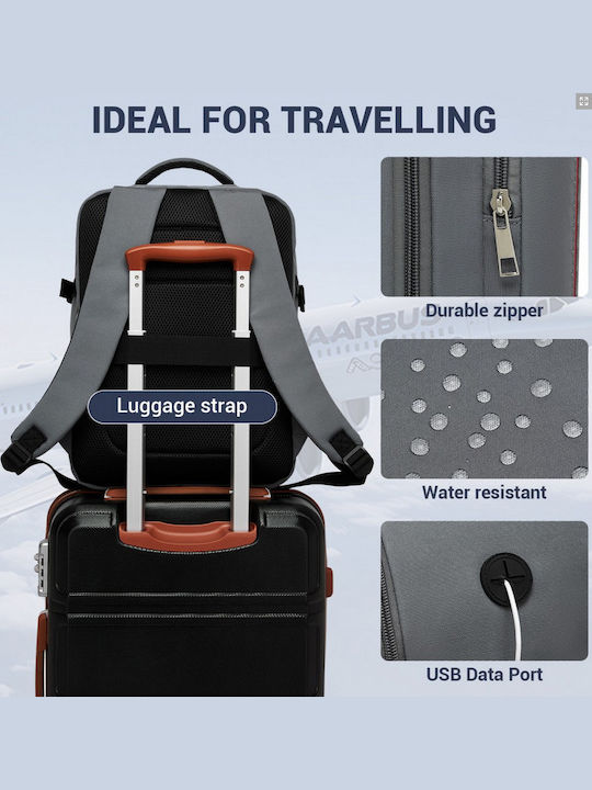 Miss Lulu Backpack Backpack for 15.6" Laptop Gray BPK2524-GY
