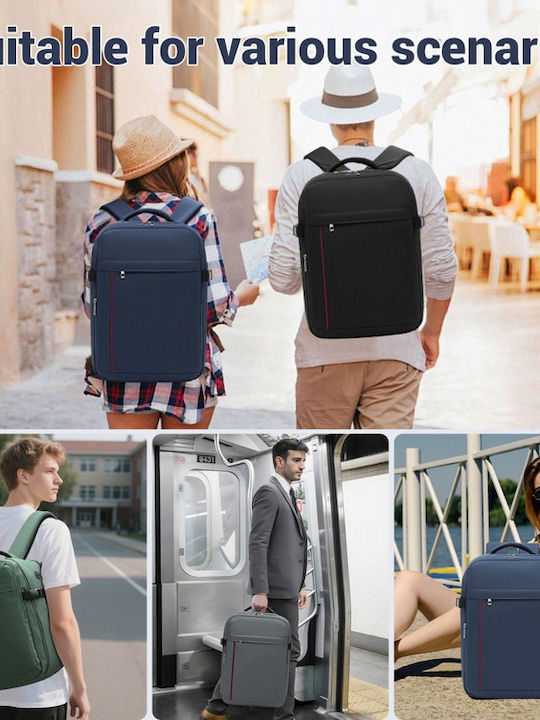 Miss Lulu Backpack Backpack for 15.6" Laptop Black BPK2524-BK