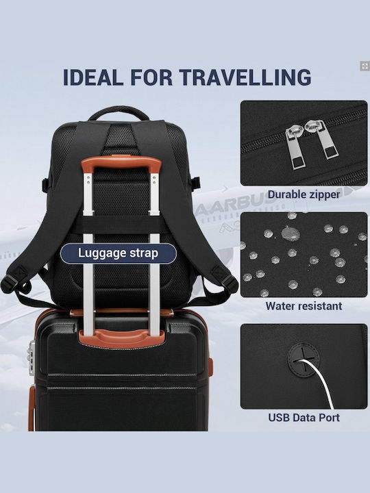Miss Lulu Backpack Backpack for 15.6" Laptop Black BPK2524-BK