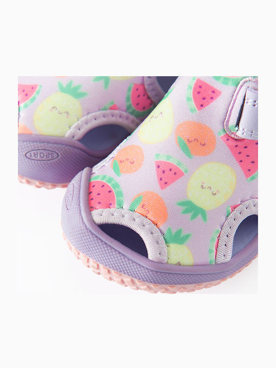Kinder Badeschuhe Lila