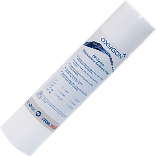 Oxygon Ersatz-Wasserfilter Zentrales Wasserfiltersystem aus Polypropylen 10" PP-Series 1 μm (Mikrometer)