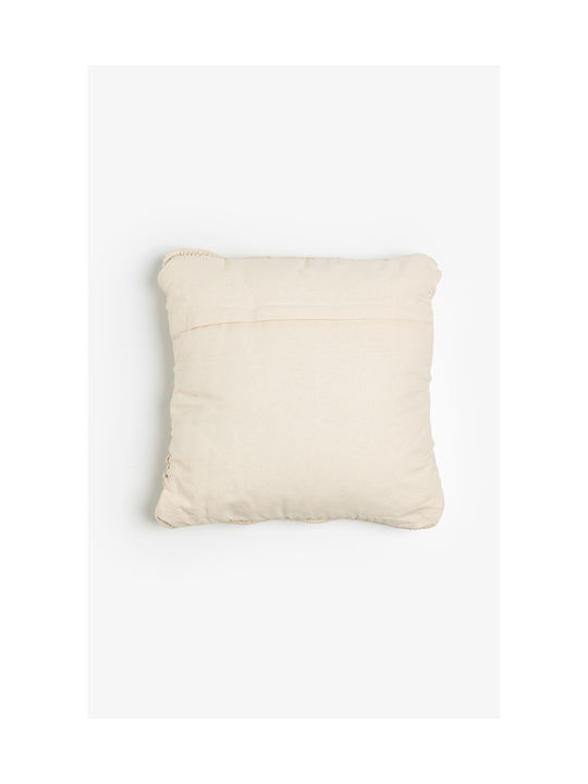 InTheBox InTheBox Sofa Cushion Harsha 100% Cotton Ivory 45x45cm