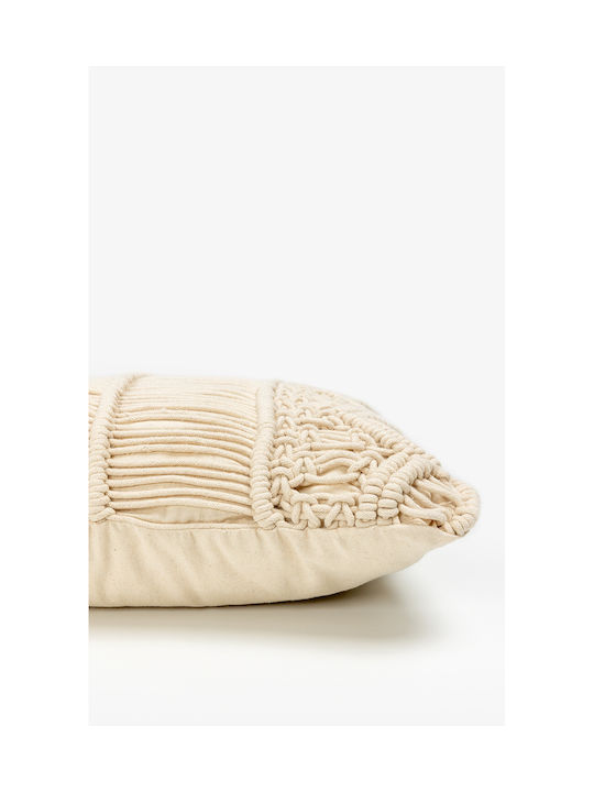 InTheBox InTheBox Sofa Cushion Harsha 100% Cotton Ivory 45x45cm
