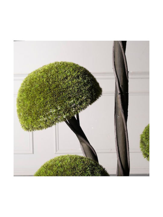 Supergreens UV Изкуствено Дърво Бонсай Мъх Гъба Пентапло Зелен 180 См