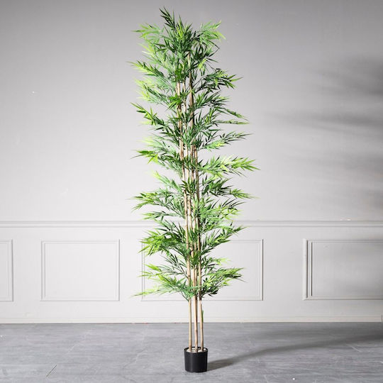 Supergreens UV Изкуствено Дърво Бамбук "Lucky" Зелено 250 См