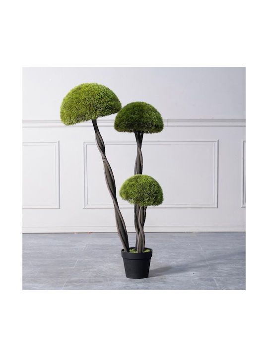 Supergreens UV Copac Artificial Bonsai Moss „Ciupercă” Triplu Verde 120 cm