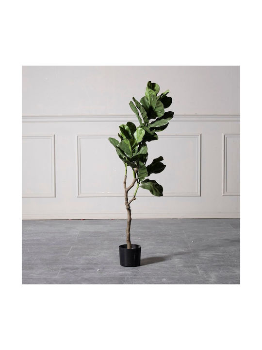 Supergreens Uv+fr Künstlicher Ficus Lyrata Baum Grün 120 cm