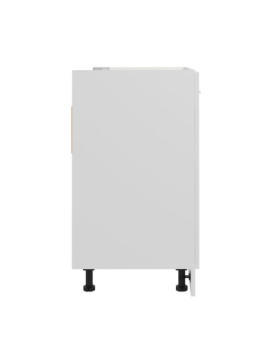Dulap pentru Chiuvetă Alb 50x46x81.5buc