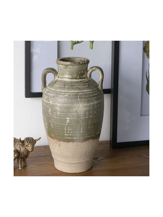 Artekko Decorative Vase Orange 22x22x40cm