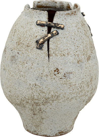 Artekko Decorative Vase White 19x19x24cm