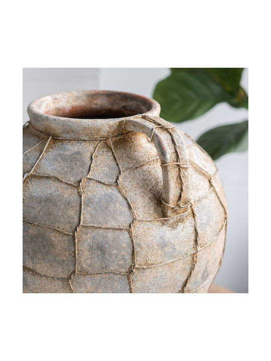 Artekko Decorative Vase Brown 32x31.5x33cm