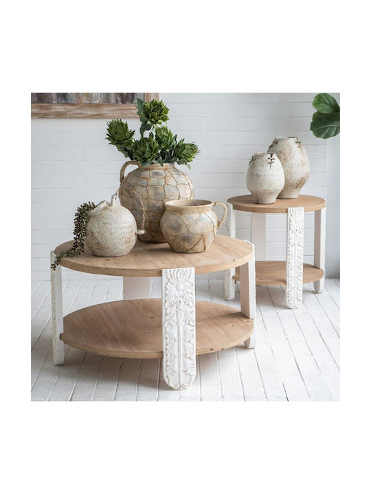 Artekko Decorative Vase White 24.2x24.2x31.5cm