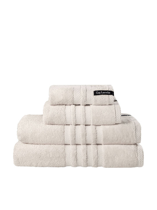 Guy Laroche Hand Towel Bonus 30x50cm Perla Weight 560gr/m²