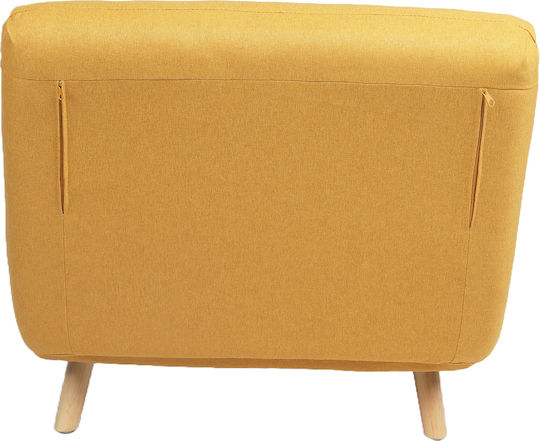 Vera Schlafsessel Yellow 79x80x89cm