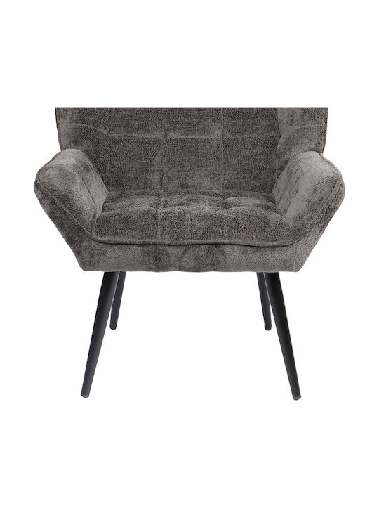 Tiva Sessel Dunkelgrau 84x78x77cm