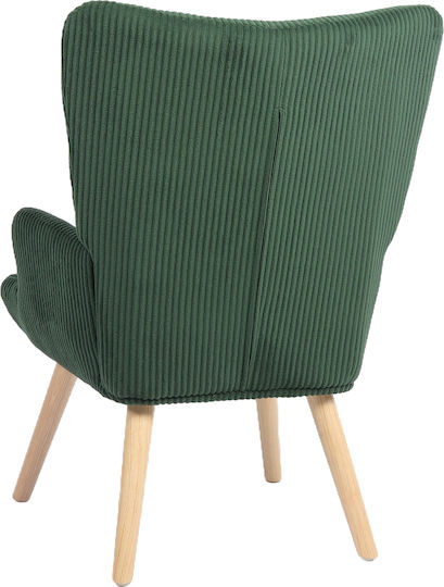 Lira Armchair Green 94.5x64x70.5cm