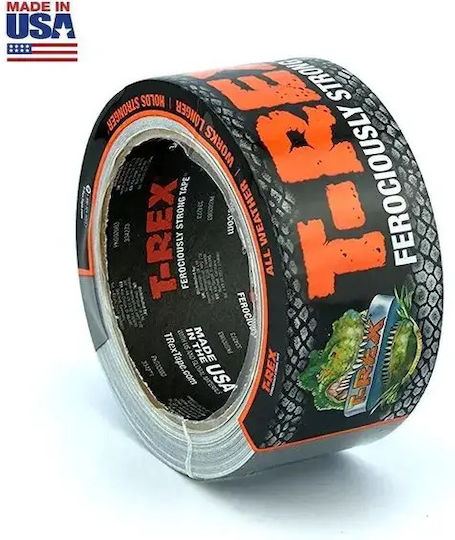 T-Rex Self-Adhesive Fabric Tape Gray 48mm 1pcs