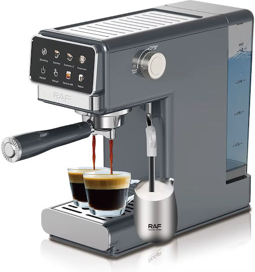 Raf R0208 Espressomaschine 1300W Silber