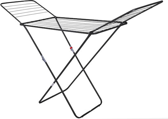Eurogold Stabilo Folding Floor Metallic Clothes Drying Rack with Hanging Length 18m