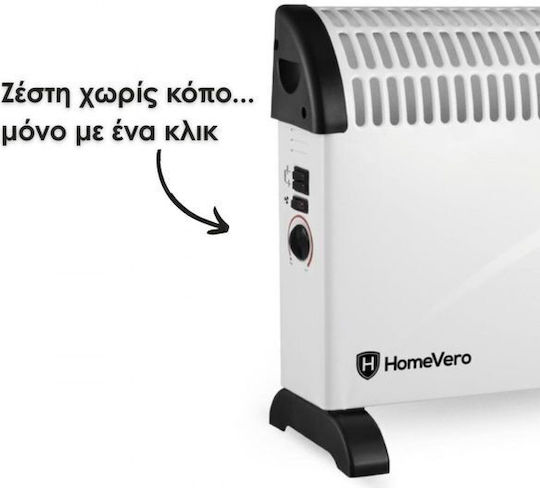 HomeVero Convector Heater Floor 2000W White