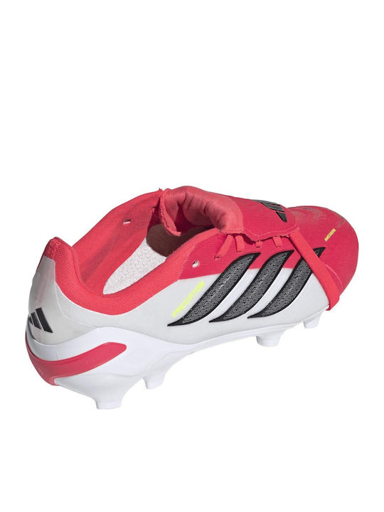 Predator Elite Kids Molded Soccer Shoes Red