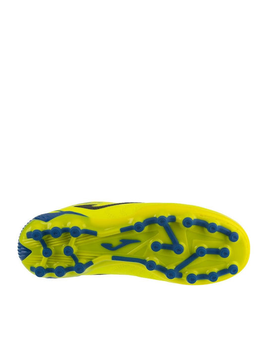Toledo Jr AG Kids Soccer Cleats and Shoes Molded Outsole Yellow