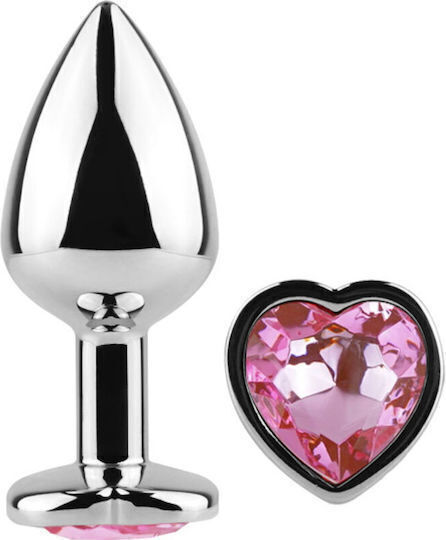 APH Heart Anal Plug Small Fuchsia