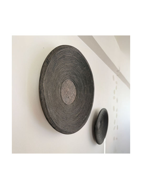 Inthebox Pompei Διακοσμητικο Τοιχου Set 3τμχ 60x60x9 Ξυλο Καφε Bamboo 031709