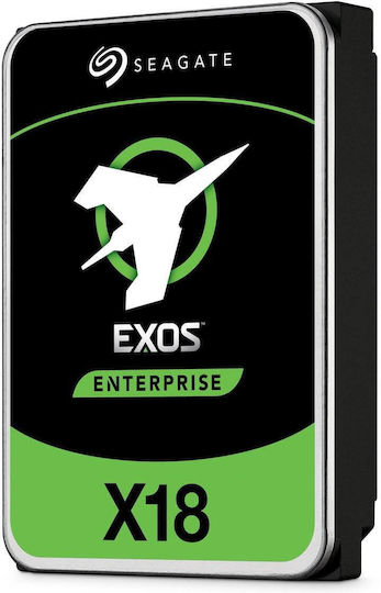 Seagate Exos X18 512e/4Kn 10TB HDD Σκληρός Δίσκος 3.5" SATA III 7200rpm με 256MB Cache για NAS / Server ST10000NM018G