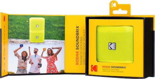 Kodak SOUNDBRIX Bluetooth Speaker 5W with Battery Life up to 5 hours Yellin' Yellow