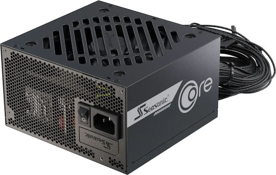 Seasonic Core GC-650 650W Μαύρο Τροφοδοτικό Υπολογιστή Full Wired 80 Plus Gold
