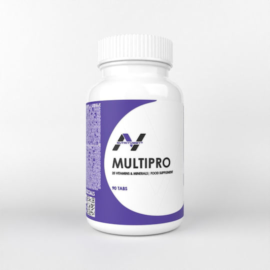Nutriyummy Multivitamins & Minerals Πολυβιταμίνη για Ενίσχυση του Ανοσοποιητικού 90 ταμπλέτες