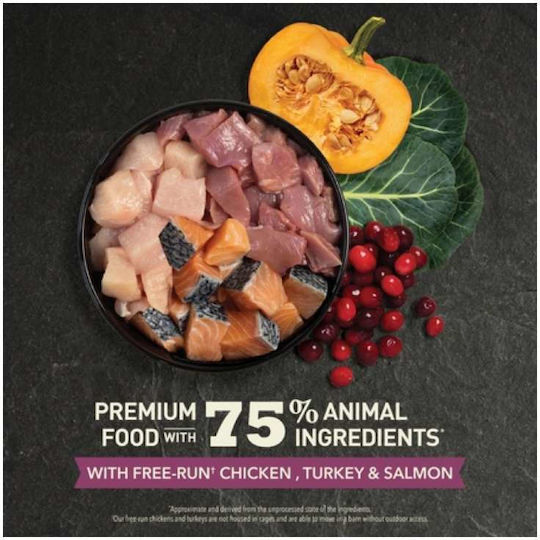 Acana Dry Food Grain-Free & Gluten-Free for Young Cats with Chicken / Turkey / Salmon 1.8kg