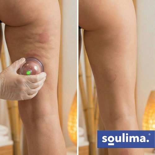 Set Chinese Vacuum Suction Cups Cupping Therapy Soulima 4-27292