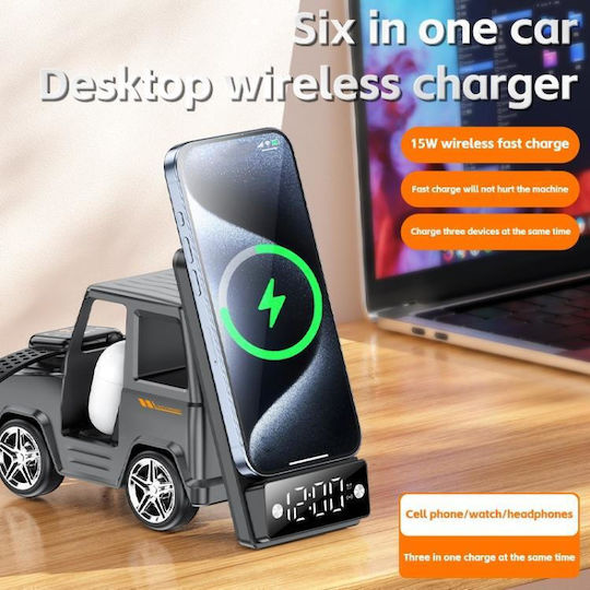 Kabelloses Ladegerät (Qi Pad) 15W Orange (G63)