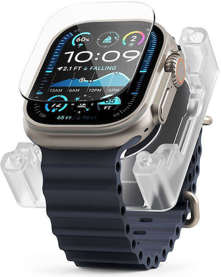 Ringke Easy Slide Tempered Glass pentru Galaxy Watch Ultra 2buc RGK1215