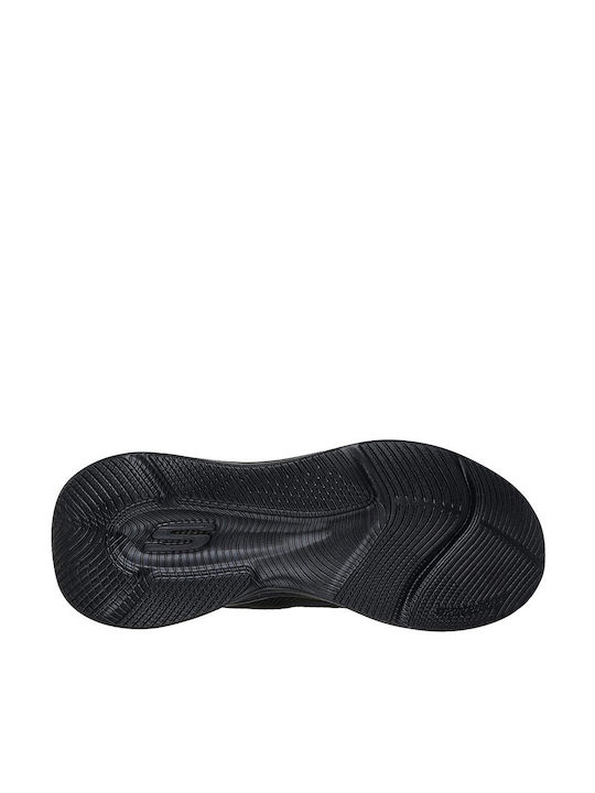 Skech-lite Pro Herren Sportschuhe Laufen Schwarz