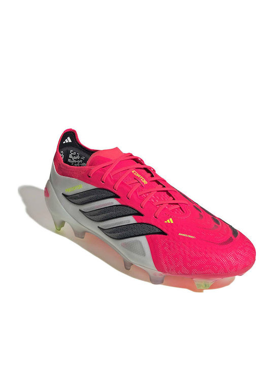adidas Predator Elite FG Football Shoes with Red Cleats adidas Predator Elite FG Football Shoes with Red Cleats