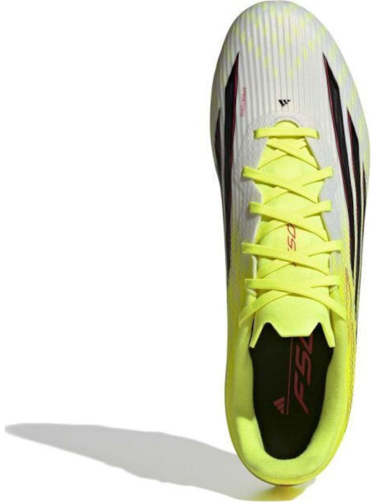 adidas F50 League Football Shoes with Cleats Yellow