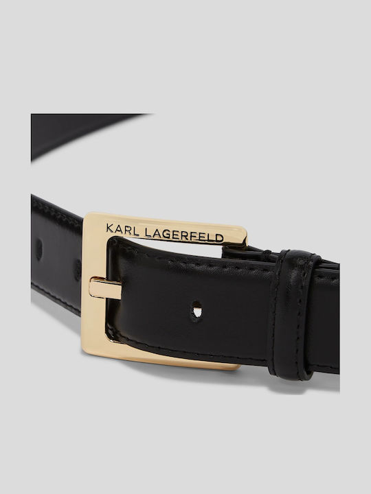Leather Women's Black Belt