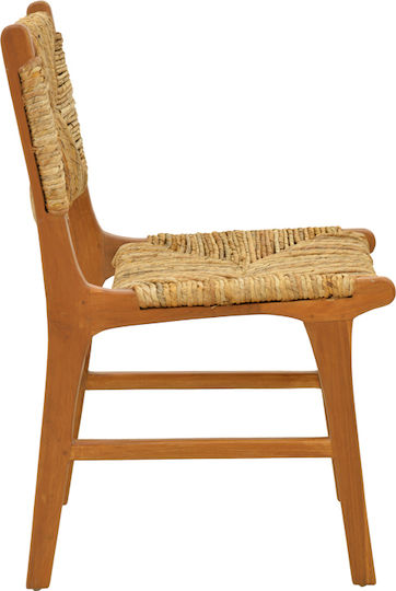 Scaun de exterior Lemn Refane Natural Shade 50x58x85cm
