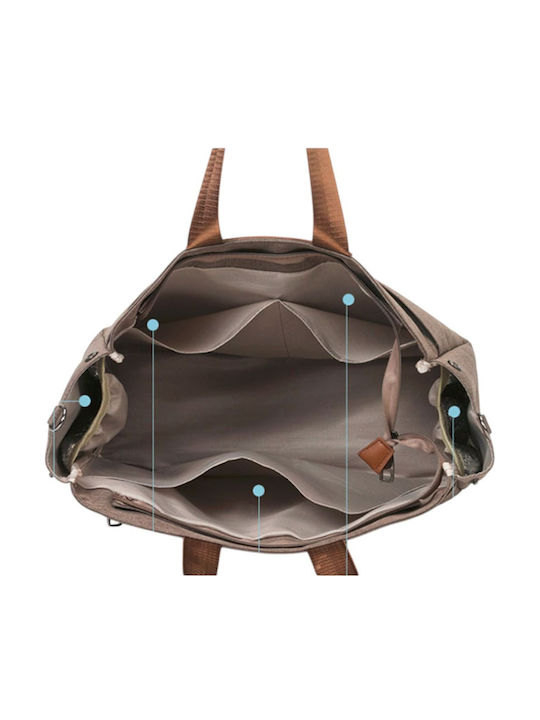 Damentasche Schultertasche Braun