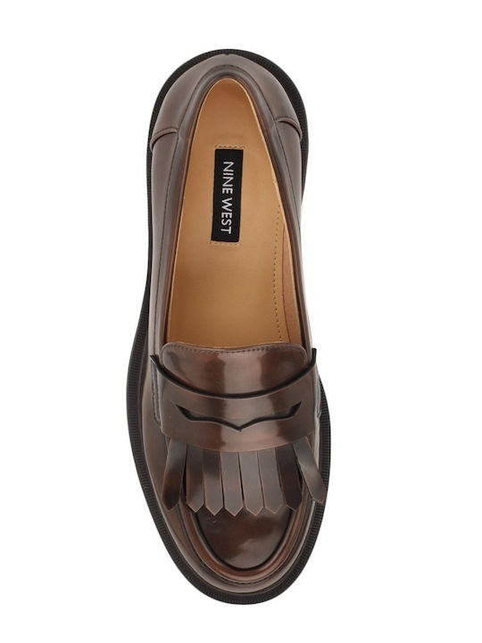 Missa3 Γυναικεία Loafers σε Καφέ Χρώμα