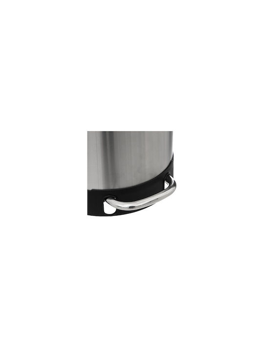 Atmosphera Waste Bin Waste made of Stainless Steel with Pedal Silver 30lt 1pcs