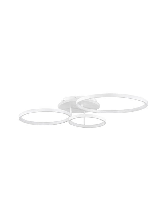 kelvo Ceiling Mount Light 89cm White with Integrated LED