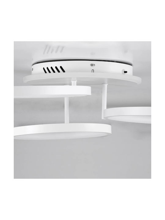 kelvo Ceiling Mount Light 89cm White with Integrated LED