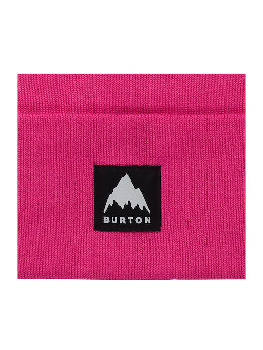 Recycled Kactusbunch Beanie Unisex Beanie Knitted in Fuchsia color