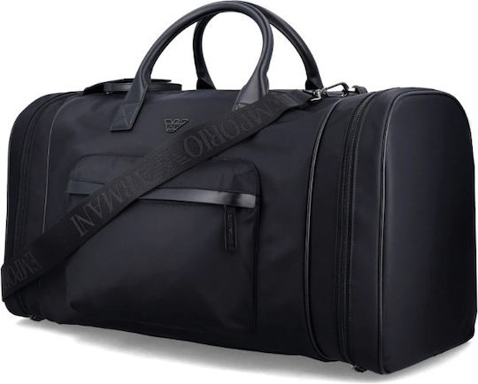 Emporio Armani Σακ Βουαγιάζ Μαύρο Υφασμάτινο