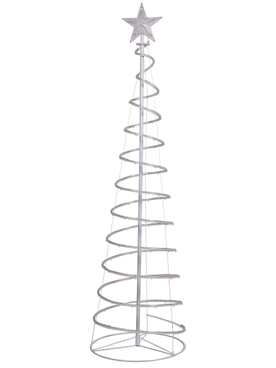 Weihnachtsbaum 180cm mit LED-Beleuchtung Kupfer
