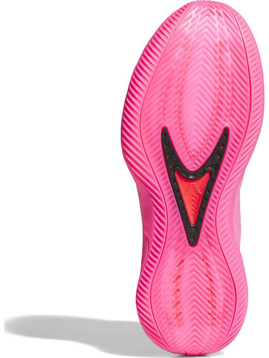 Anthony Edwards 2 Ψηλά Μπασκετικά Παπούτσια Lucid Pink / Core Black / Lucid Red